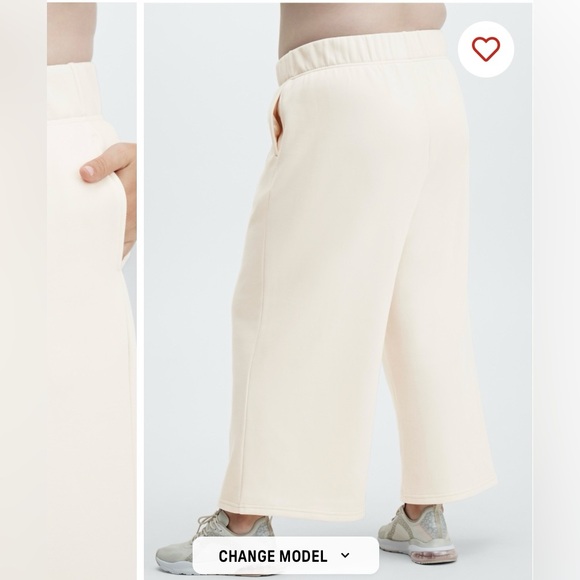 Fabletics Wide Leg Crop Pants - NWT - Picture 2 of 4